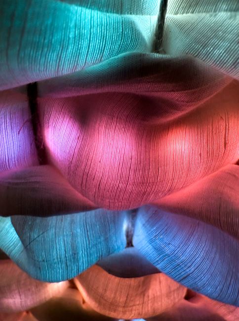 Sanja Šikoparija, Woven light, Digital sculpture, 2025. foto kredit: Sanja Šikoparija